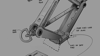 Car Jack concept 02