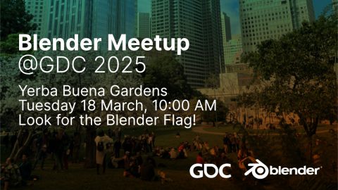 Blender at GDC 2025