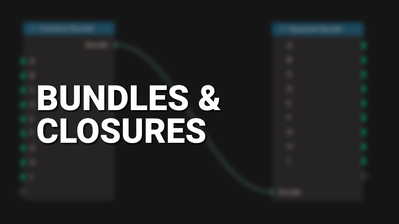 Bundles & Closures